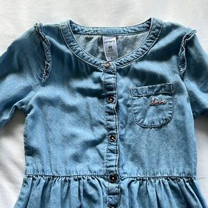 Carter’s blue long sleeve dress